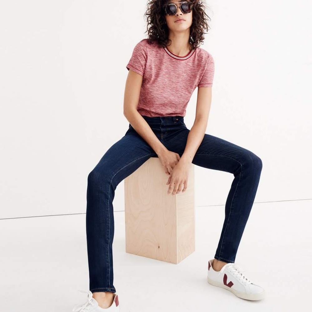 Madewell 9" High-Rise Skinny Jeans Larkspur Wash